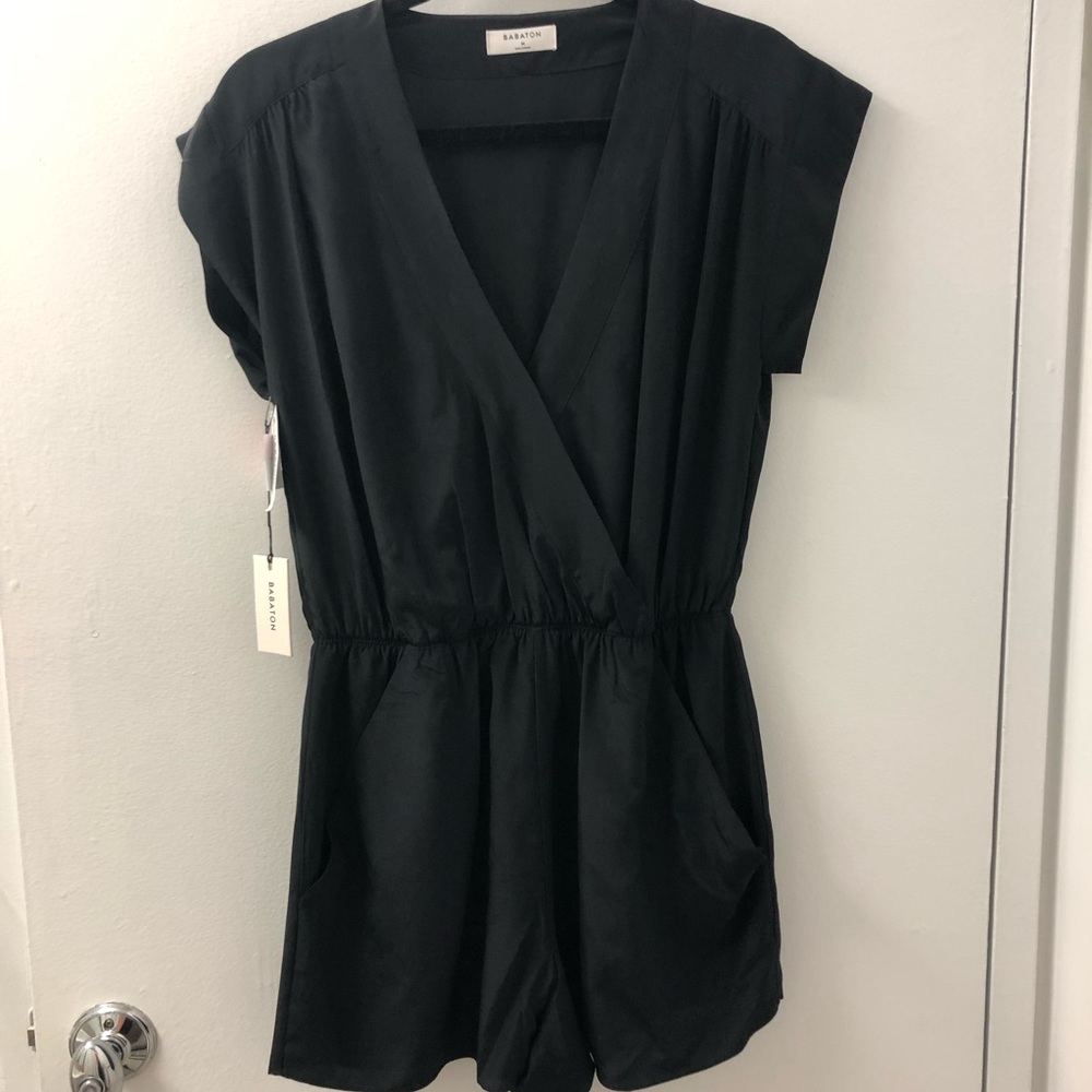Aritzia black romper